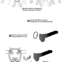 Crystal - Strap-on with Harness