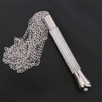 Latetobed BDSM Line - Chain Flogger With Diamonds Handle