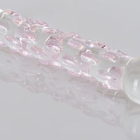 Icicles Hand Blown Glass Massager - N. 7