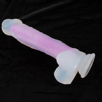 You2Toys Glow in the Dark - Silicone Dildo Pink