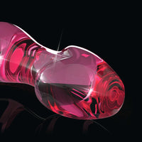 Icicles Hand Blown Glass Massager - N. 73