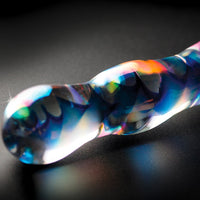 Icicles Hand Blown Glass Massager - N. 8