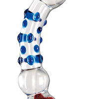 Icicles Hand Blown Glass Massager - N. 18