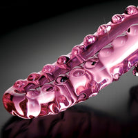Icicles Hand Blown Glass Massager - N. 24