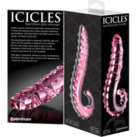 Icicles Hand Blown Glass Massager - N. 24