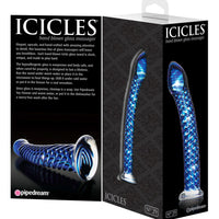 Icicles Hand Blown Glass Massager - N. 29