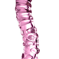 Icicles Hand Blown Glass Massager - N. 55