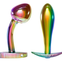 Anos Finest Butt Wear - Metal Butt Plug Set in Rainbow Colours