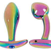 Anos Finest Butt Wear - Metal Butt Plug Set in Rainbow Colours