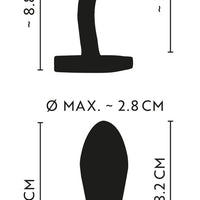 Anos Finest Butt Wear - Metal Butt Plug Set in Rainbow Colours