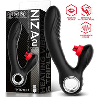 IntoYou - Niza Vibe with Heating and Clitoris Triple Tongue
