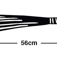 Zado - Leather Flogger with Wooden Handle