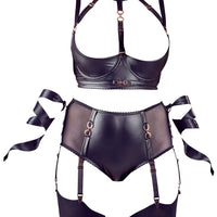 Cottelli Bondage - Shelf Bra Set