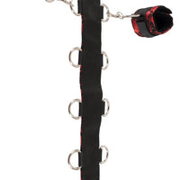 Bad Kitty - Neck Restraint and Handcuffs Red/Black