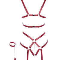 Bad Kitty - Red Body Harness