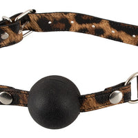 Excellent Power - Leopard Silicone Gag Ball