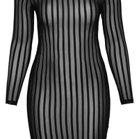 Noir Handmade - Midi Dress Made Of Elastic Tulle