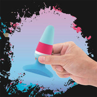 Feelztoys - Plug Anale Blu e Rosa