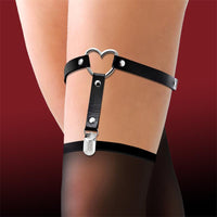 Cinderella - Garter Harness Donna nero con cuore
