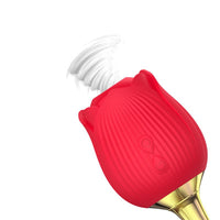 Martinella - Clitoris Stimulator with Point Vibrator Hot Red