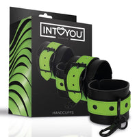 IntoYou Shining Line - Adjustable Hand Cuffs Vegan Leather