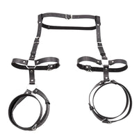 IntoYou Bdsm Line - Fabian Leg & Waist Bondage Harness Black