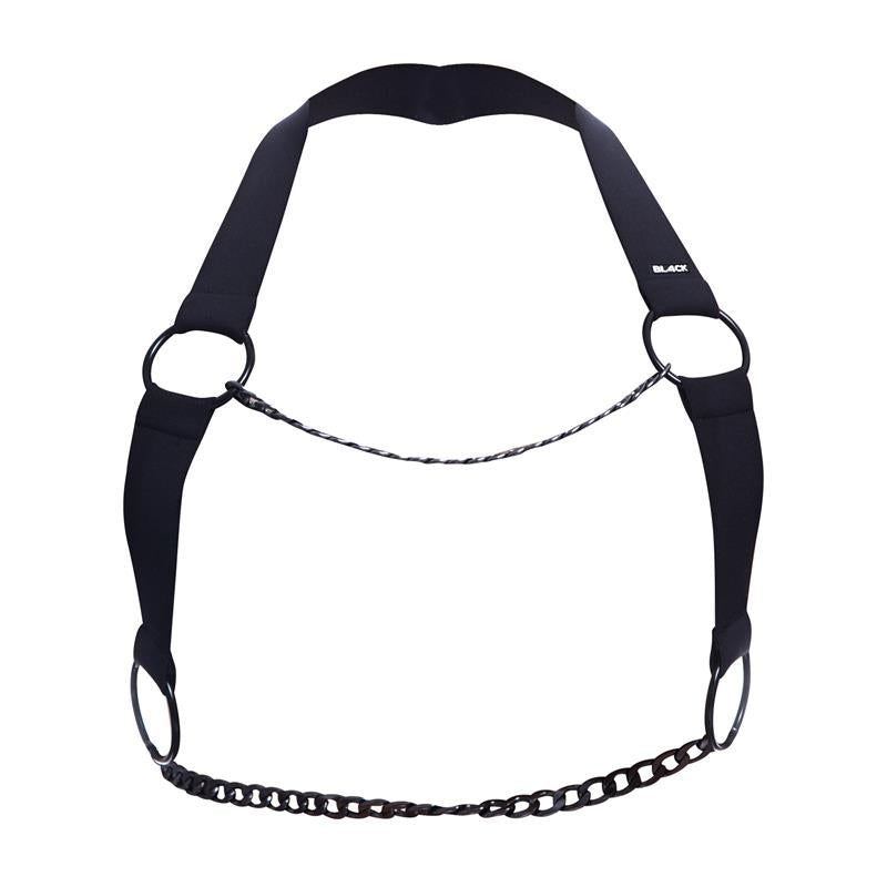 Cut4Men - Black Chain Chest Harness