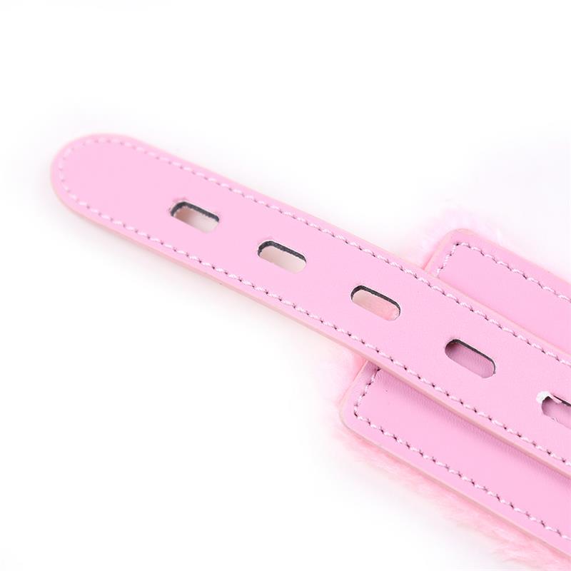 Latetobed BDSM Line - Collar With Pastel Pink Strap