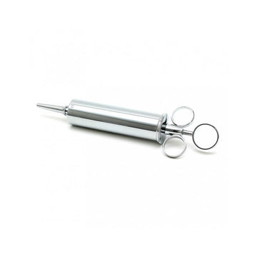 Rimba Bondage Play - 100cc Plated Steel Syringe