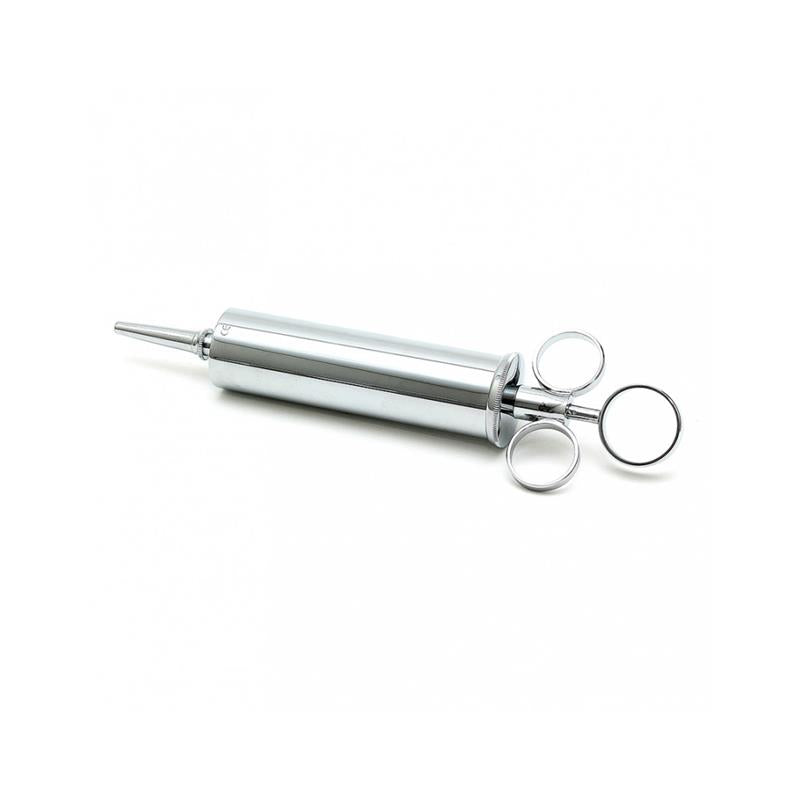 Rimba Bondage Play - 100cc Plated Steel Syringe