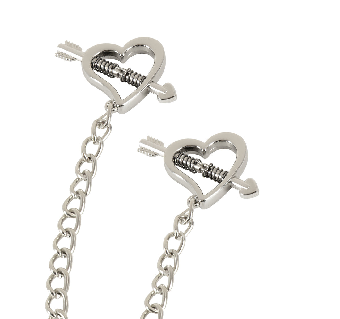 Bad Kitty - Heart shaped nipple clamps