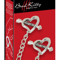 Bad Kitty - Heart shaped nipple clamps