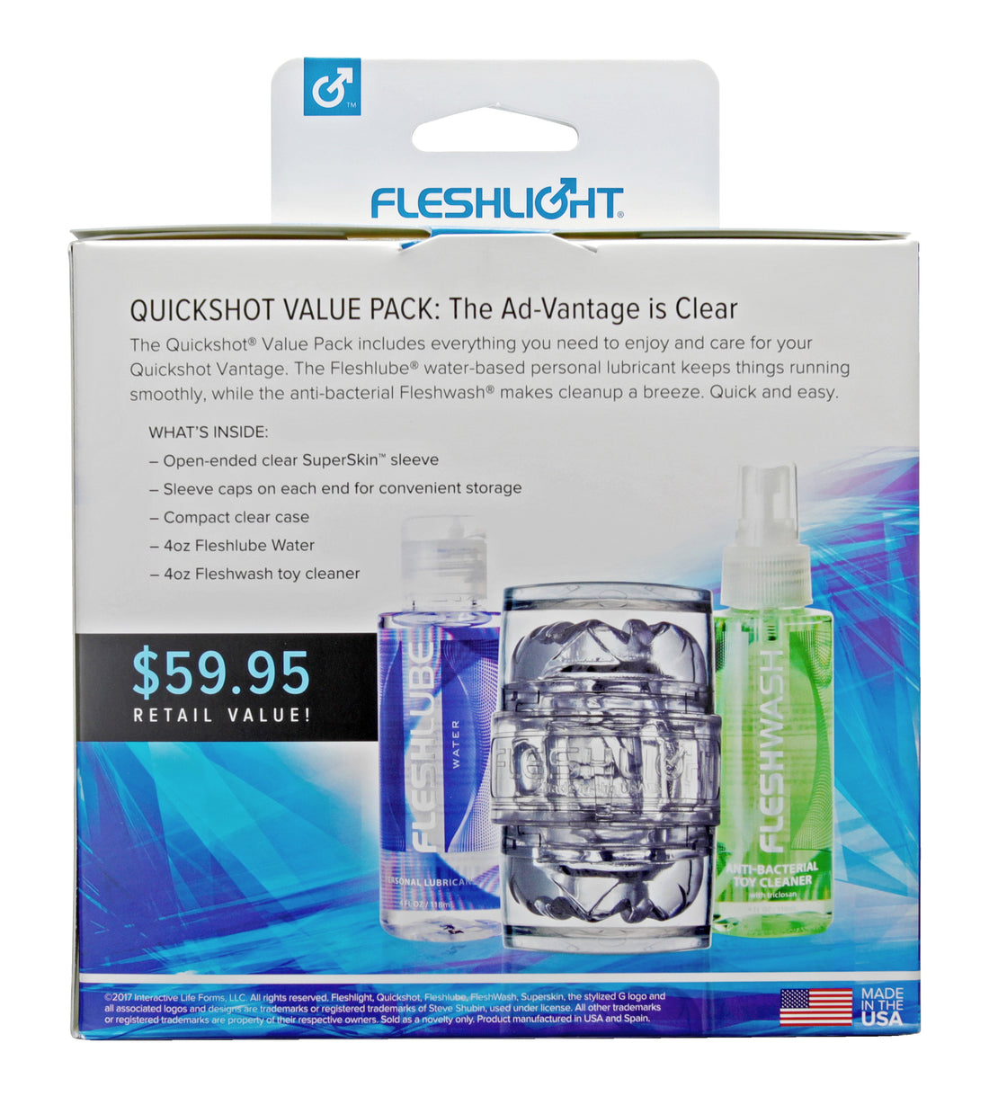 Fleshlight - Quickshot Vantage Combo Pack