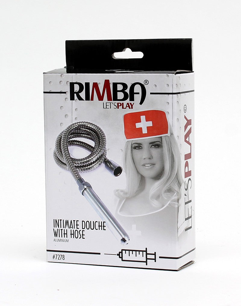 Rimba Bondage Play - Intimate Douche Made of Aluminium Complete with Hose