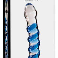 Icicles Hand Blown Glass Massager - N. 5