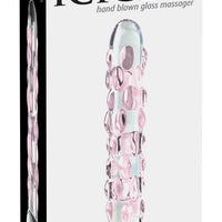 Icicles Hand Blown Glass Massager - N. 7