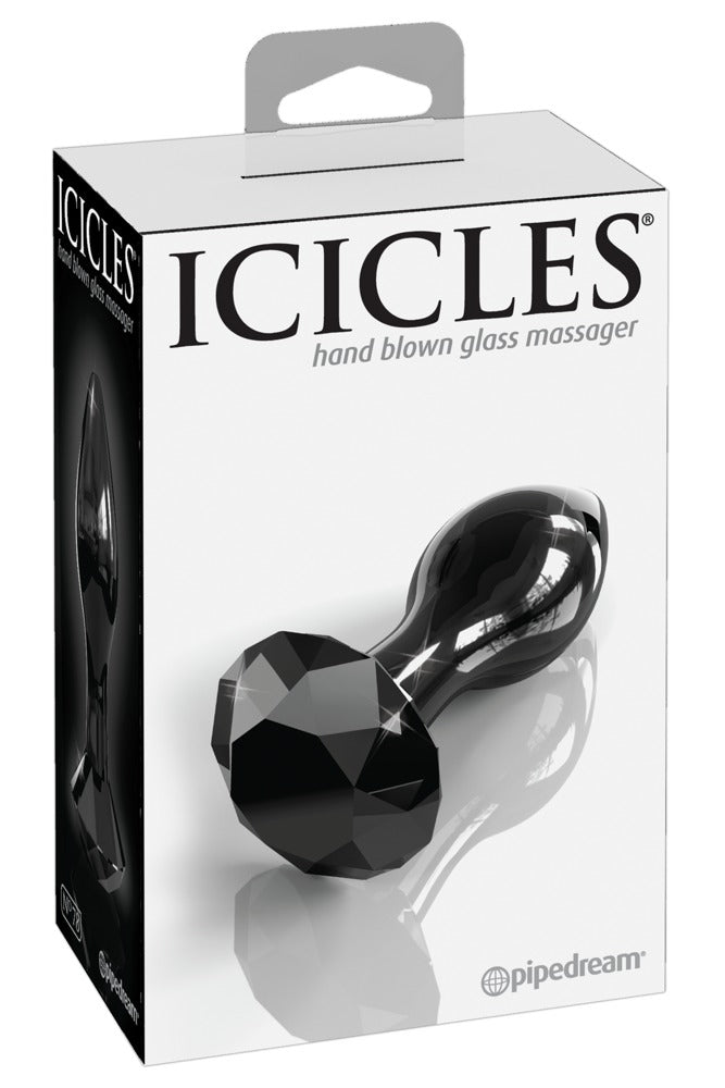 Icicles Hand Blown Glass Massager - N. 78-79