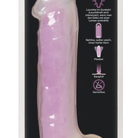 You2Toys Glow in the Dark - Silicone Dildo Pink