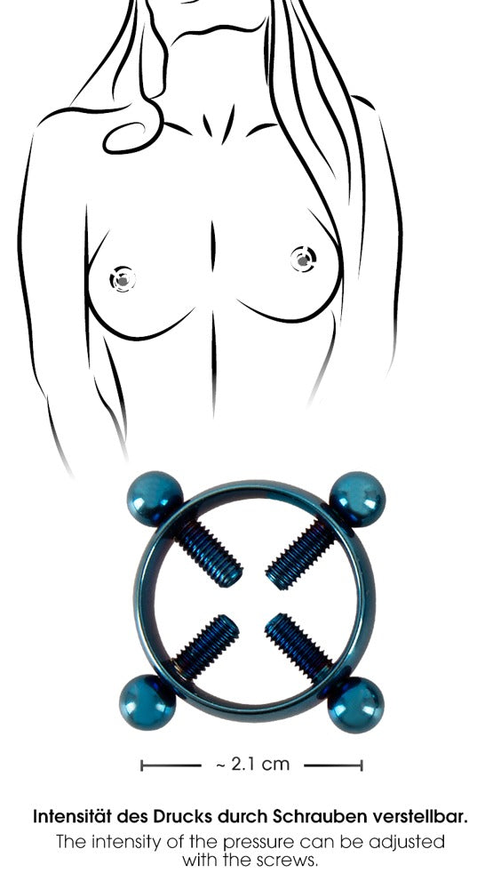 Bad Kitty - Nipple Jewellery Blue Moon