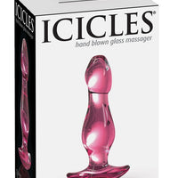 Icicles Hand Blown Glass Massager - N. 73