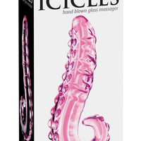 Icicles Hand Blown Glass Massager - N. 24