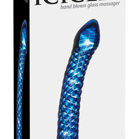 Icicles Hand Blown Glass Massager - N. 29