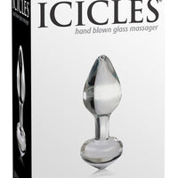 Icicles Hand Blown Glass Massager - N. 44