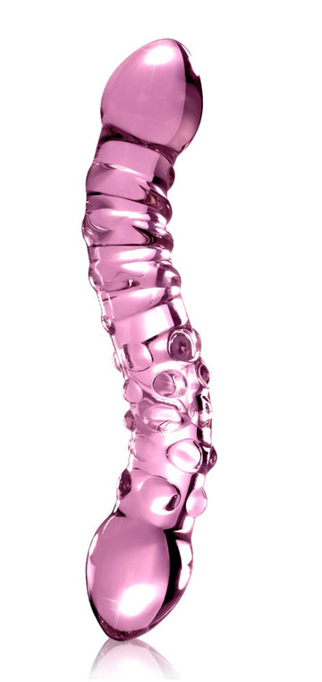 Icicles Hand Blown Glass Massager - N. 55