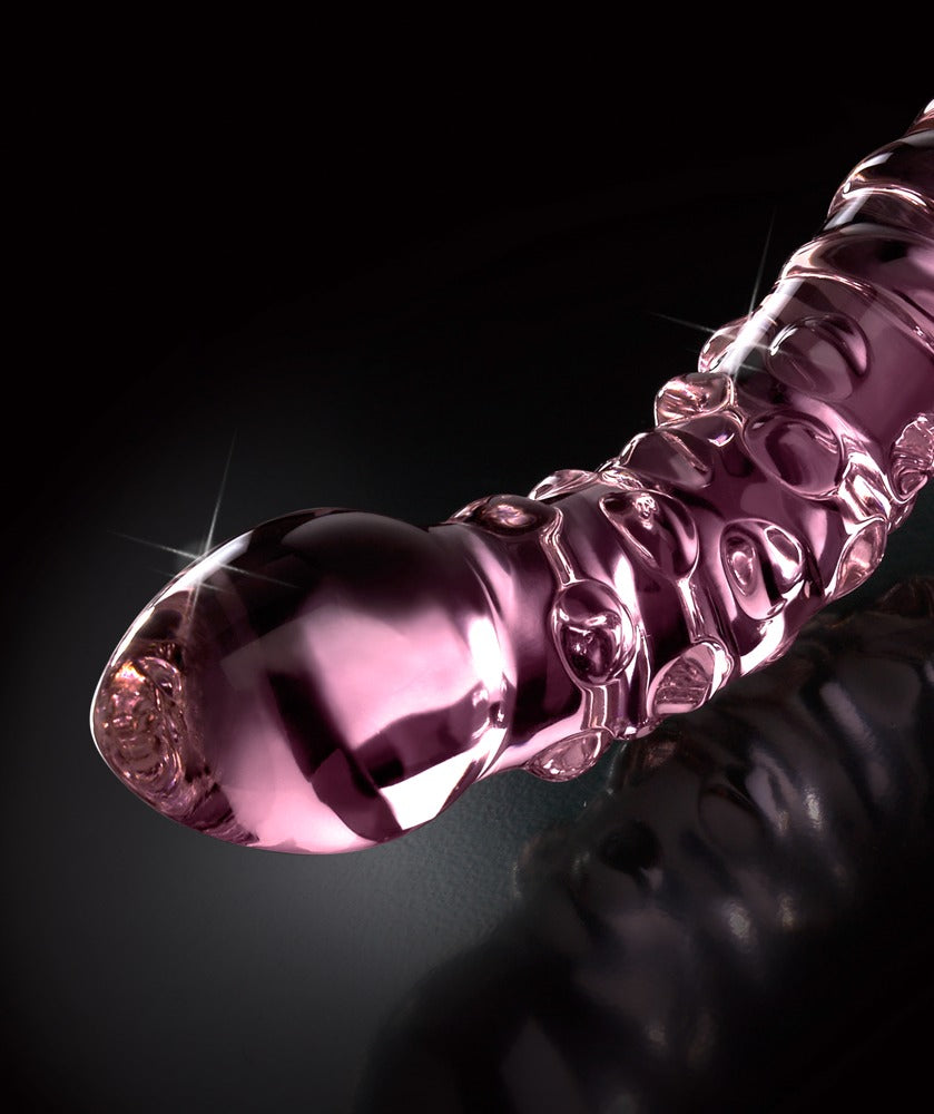 Icicles Hand Blown Glass Massager - N. 55