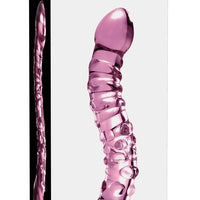 Icicles Hand Blown Glass Massager - N. 55