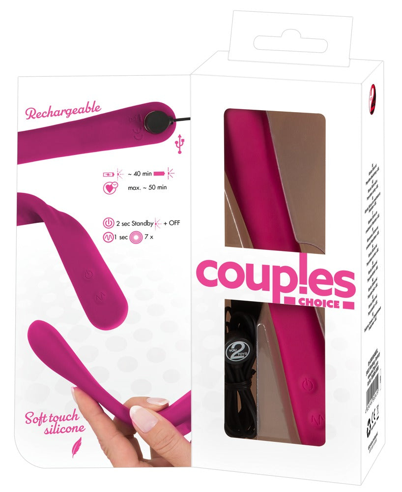 Coup!e Choice - Flexible Couples Vibrator