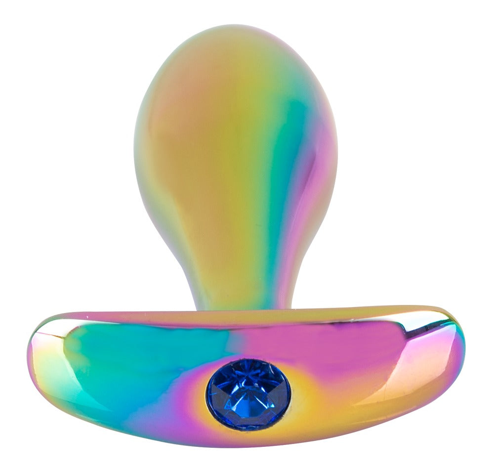 Anos Finest Butt Wear - Metal Butt Plug Set in Rainbow Colours