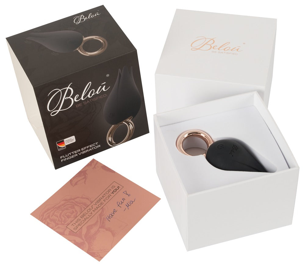 Belou Be Satisfied - Flutter Effect Finger Vibrator