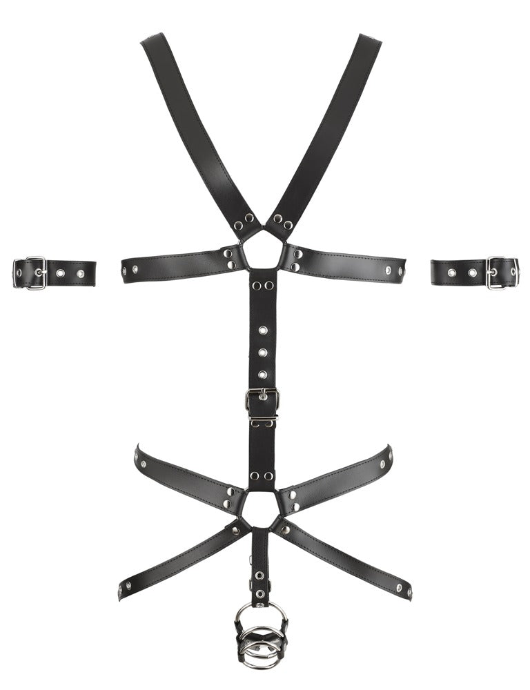 Zado Fetish - Full Body Leather Men Harness